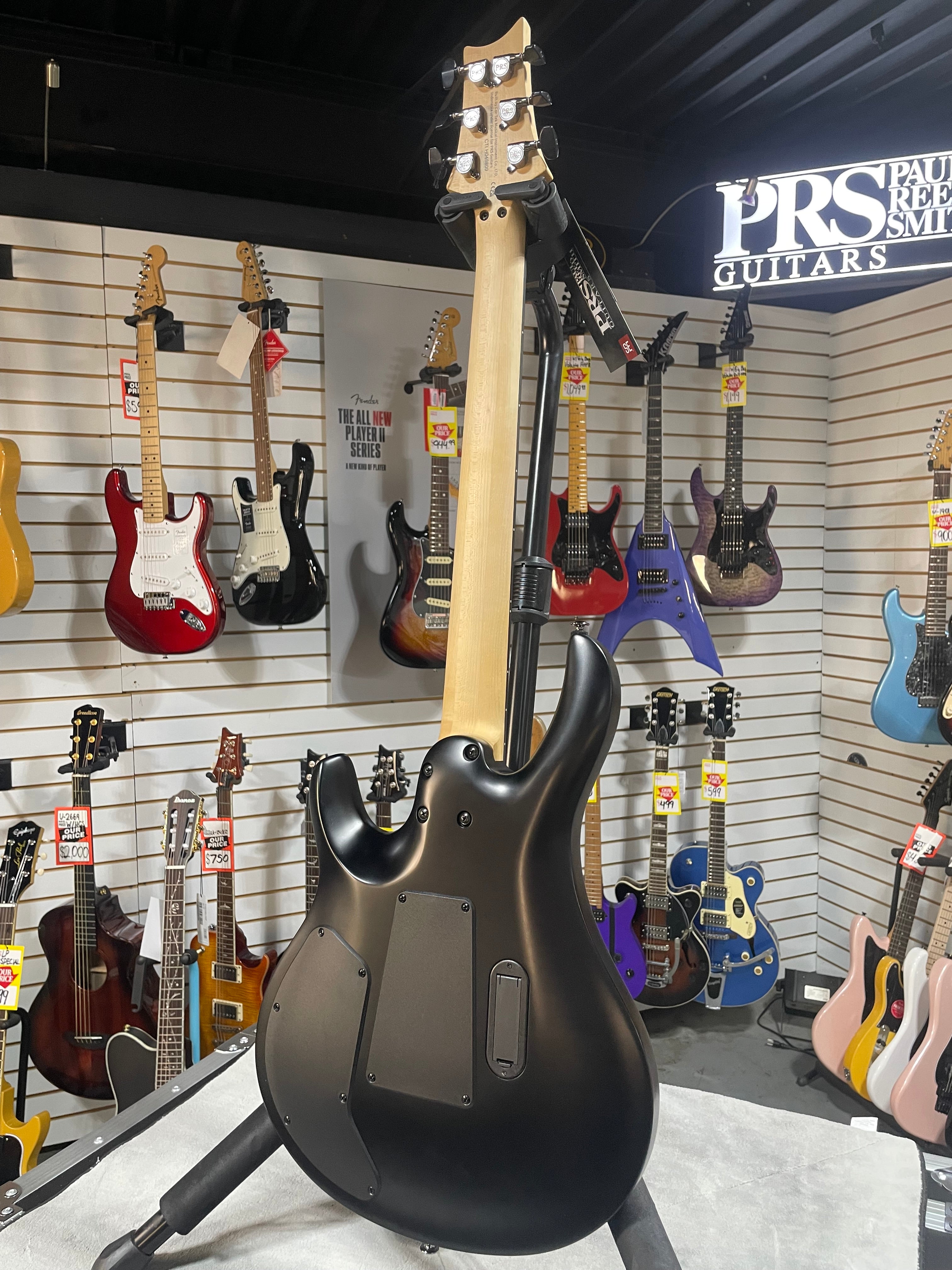 PRS SE Chleo Herman Li Signature 2025 Electric Guitar - Charcoal Purple Burst w/ Gig Bag & PLEK*D #809