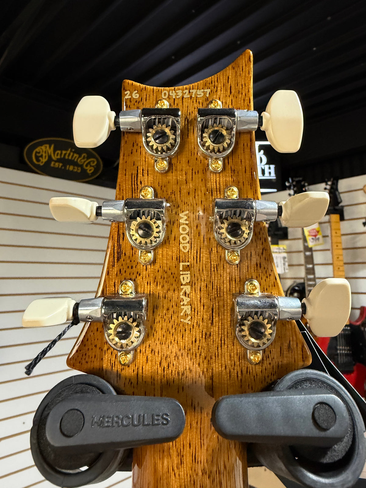 PRS McCarty 594 Doublecut Semi Hollowbody Wood Library Korina