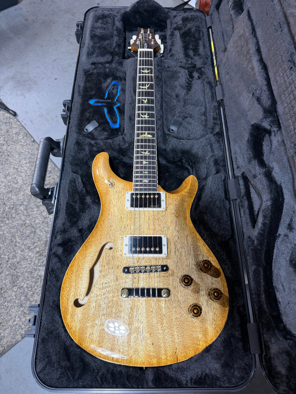 PRS McCarty 594 Doublecut Semi Hollowbody Wood Library Korina