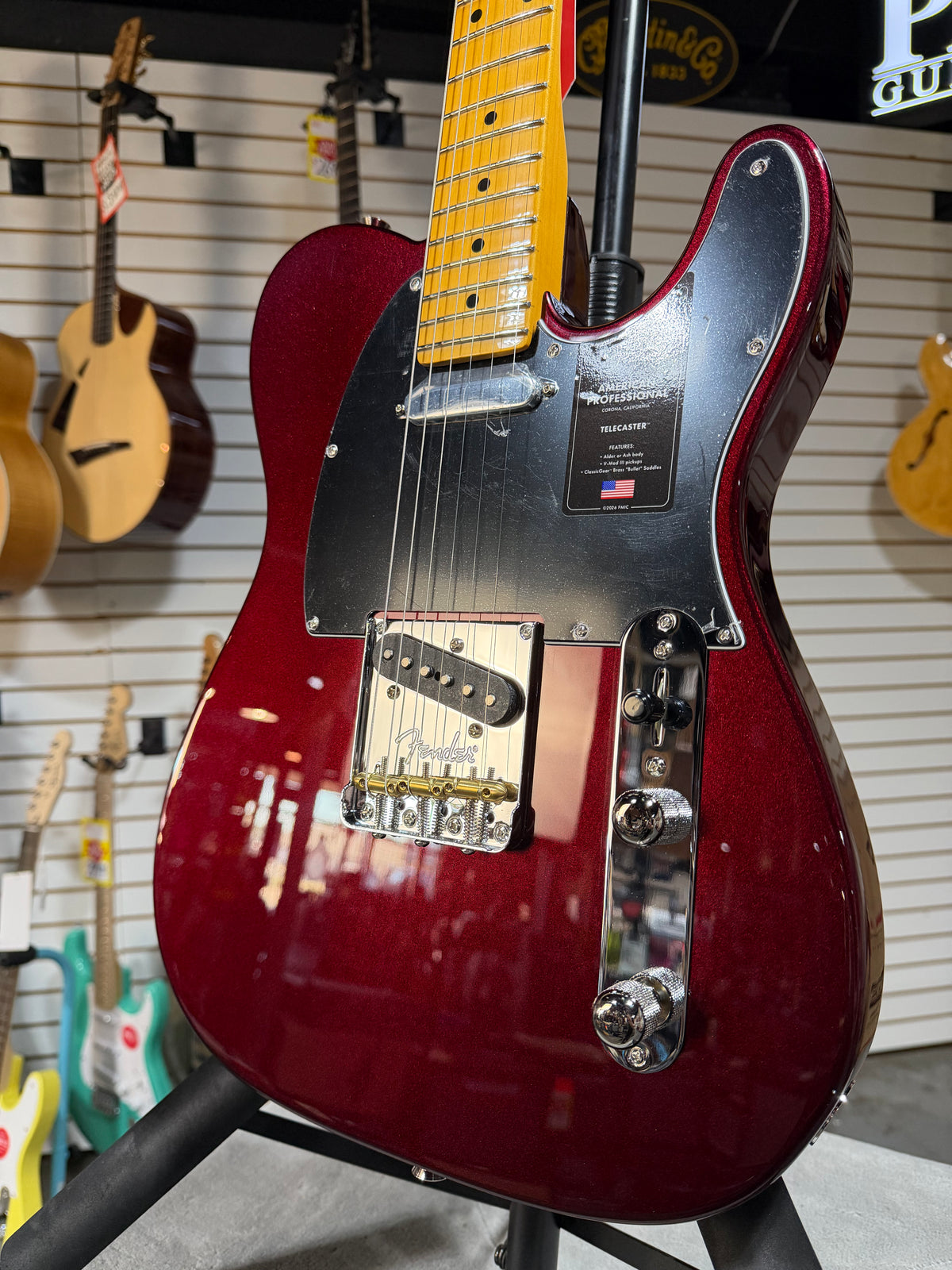 Fender American Professional Telecaster Oxblood