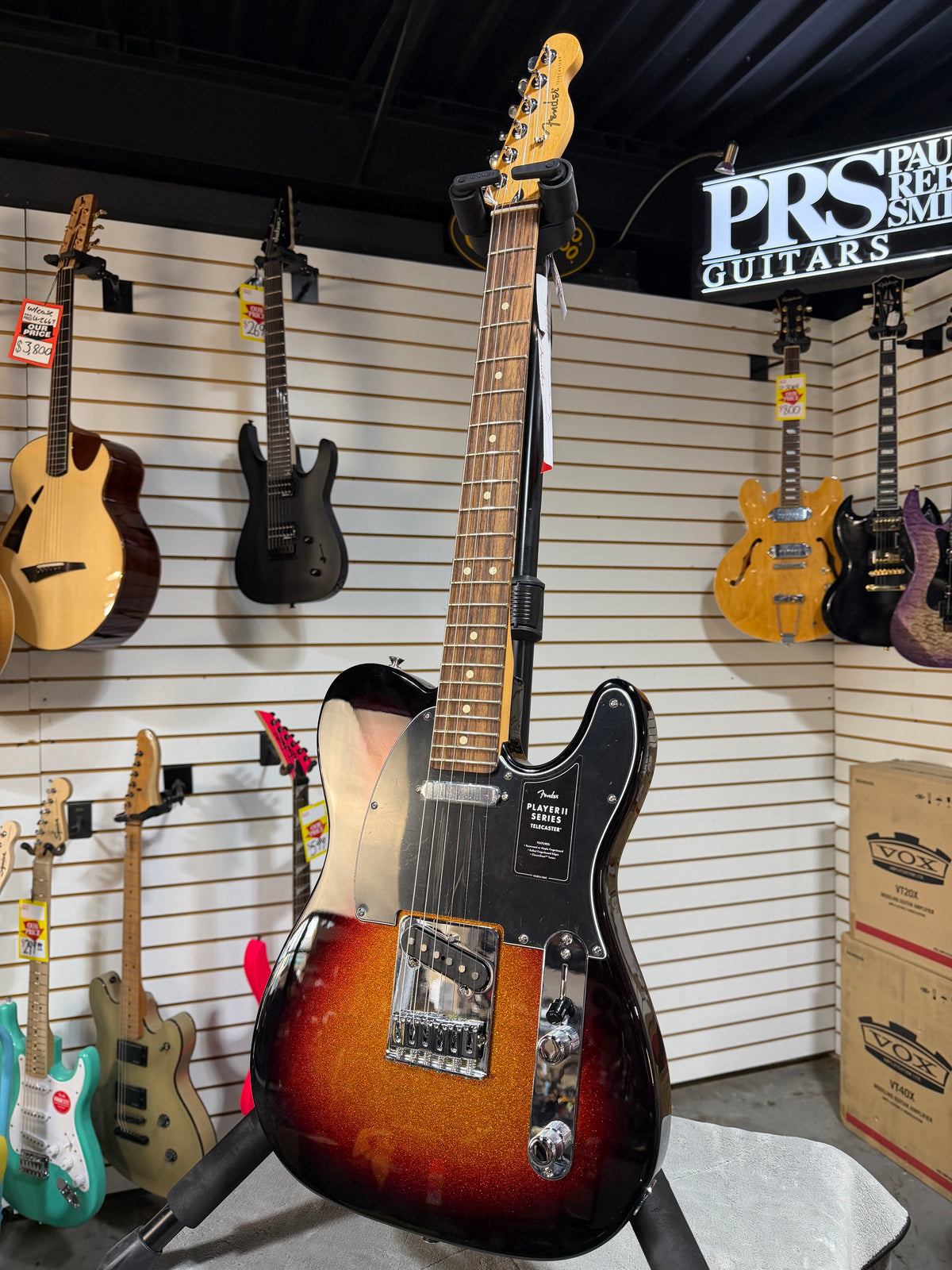 Fender Limited Edition Player II Telecaster Sparkle 3 Color Sunburst
