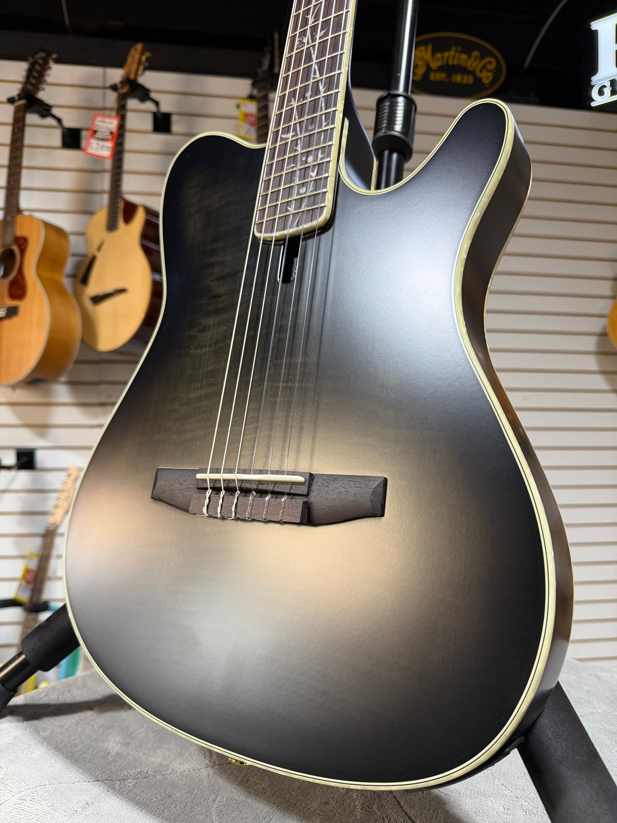 Ibanez TOD20FMN Black Burst Fade Low Gloss