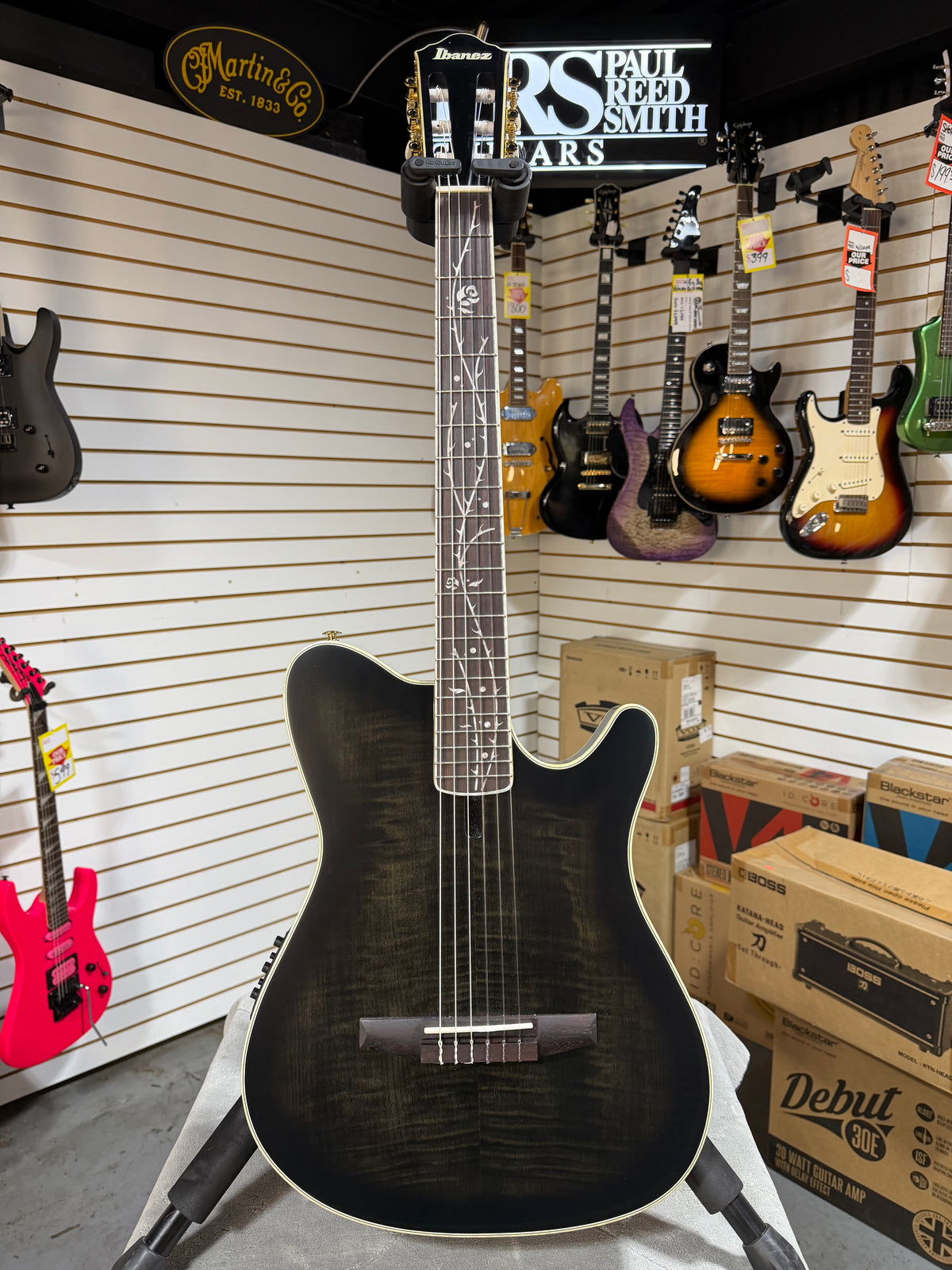 Ibanez TOD20FMN Black Burst Fade Low Gloss