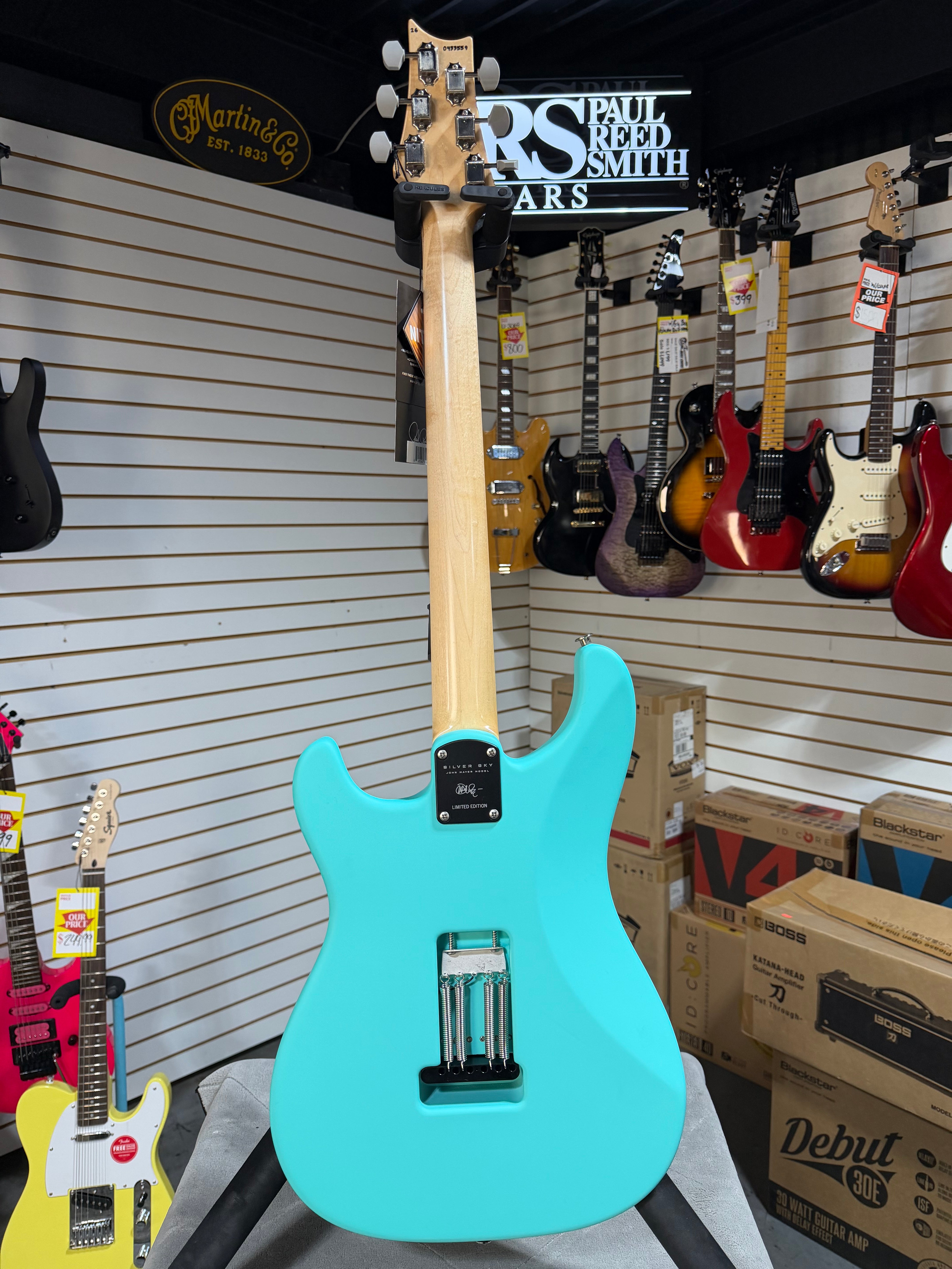 PRS Silver Sky Limited Edition Wild Blue