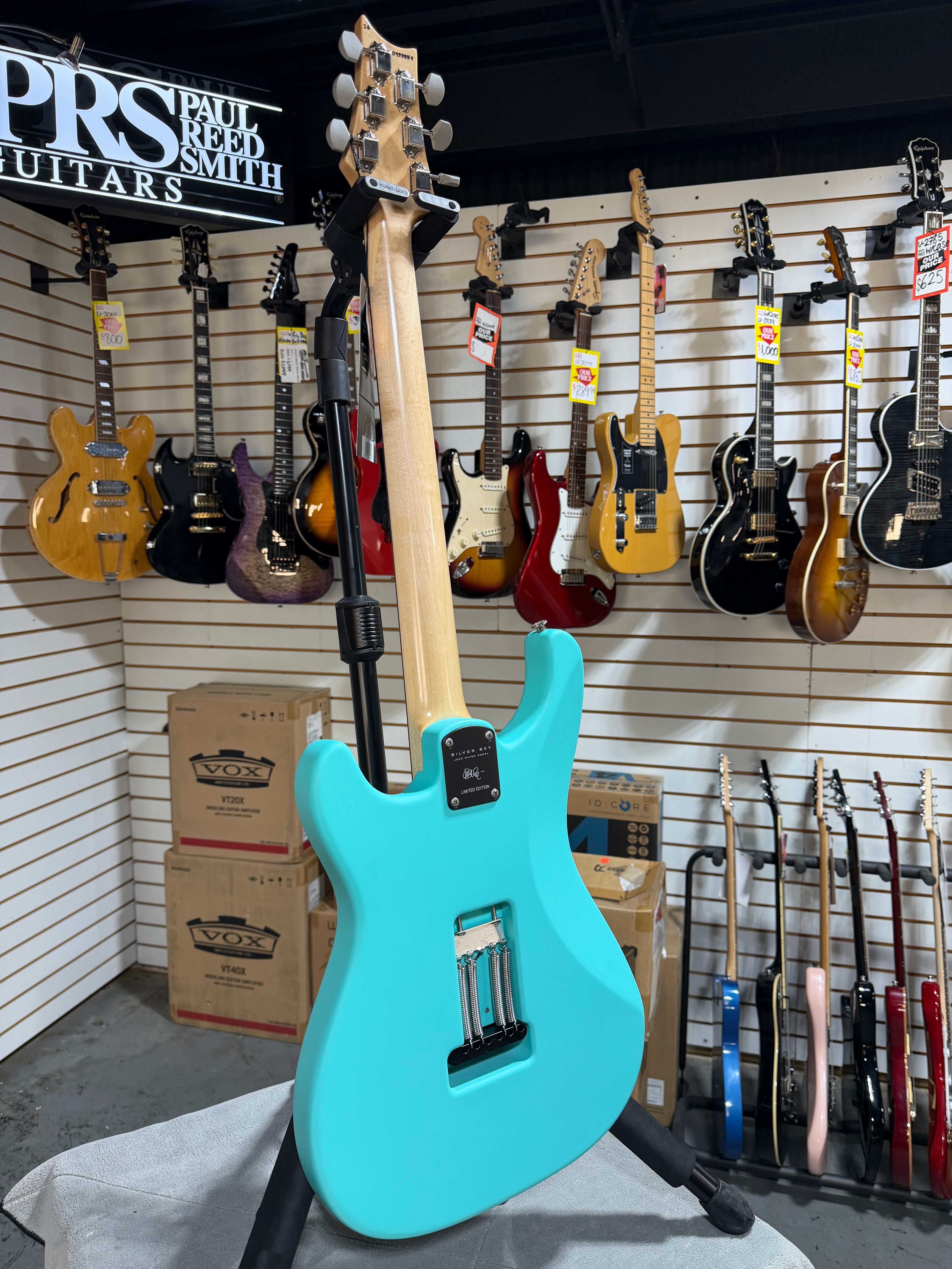 PRS Silver Sky Limited Edition Wild Blue