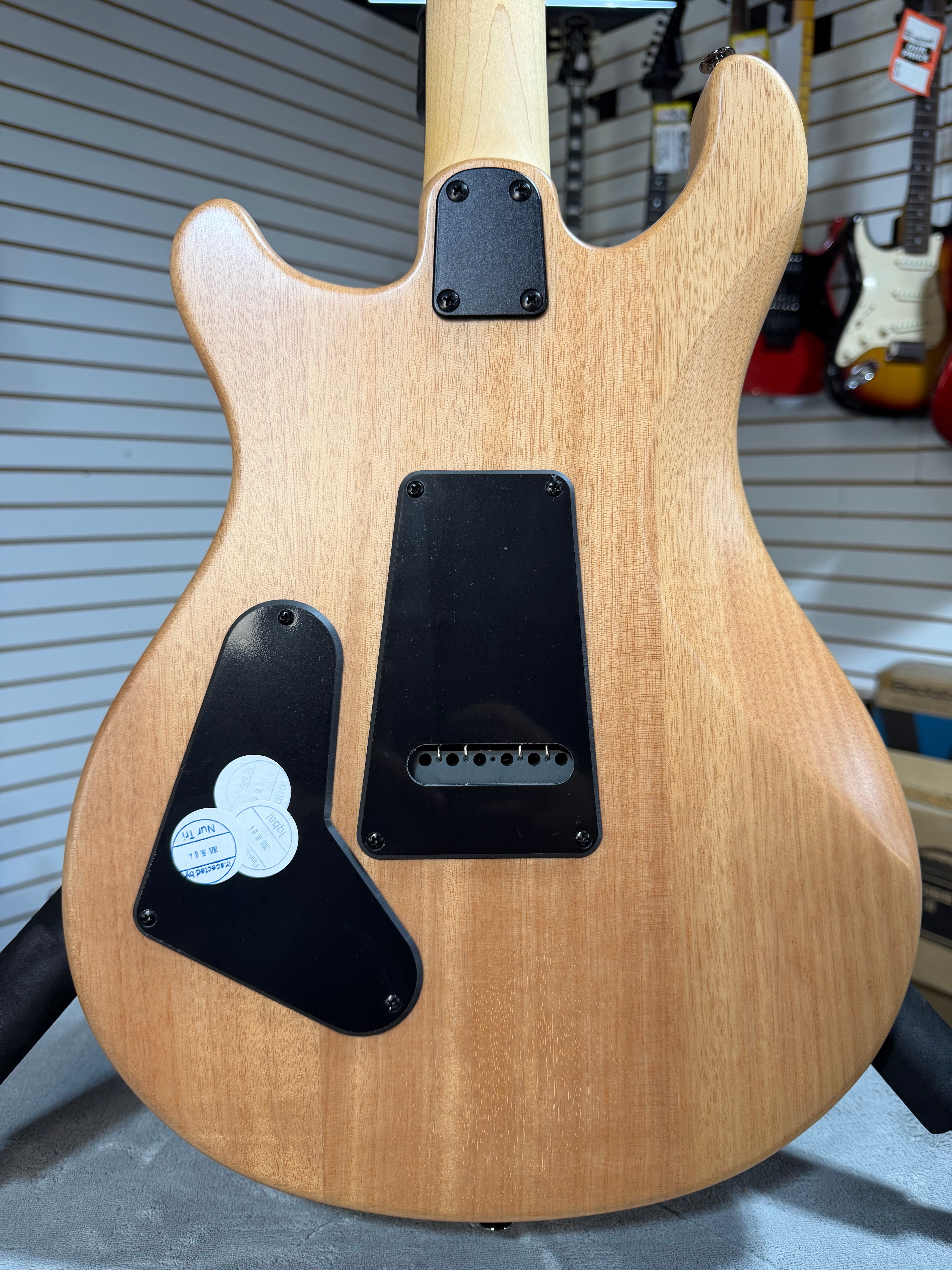 PRS SE CE 24 Satin - Flat Black Top, C&M Exclusive - Black