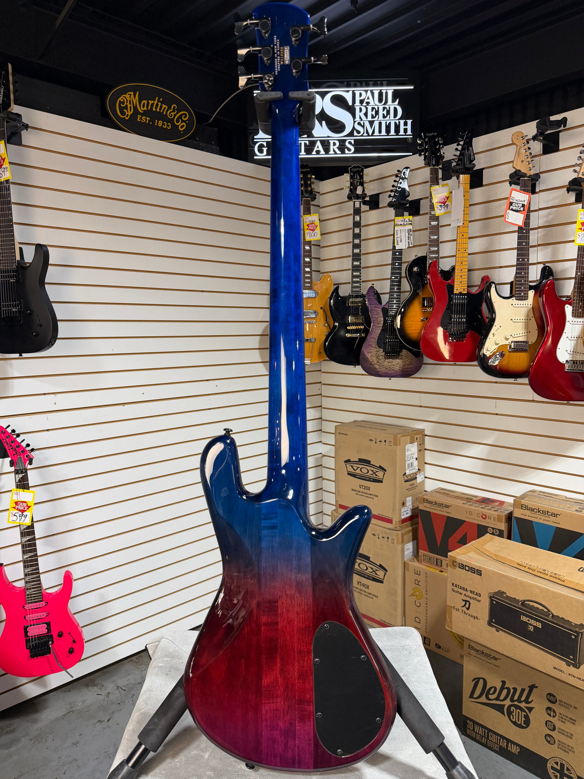 Spector NS Ethos 5 Left-Handed Interstellar Gloss