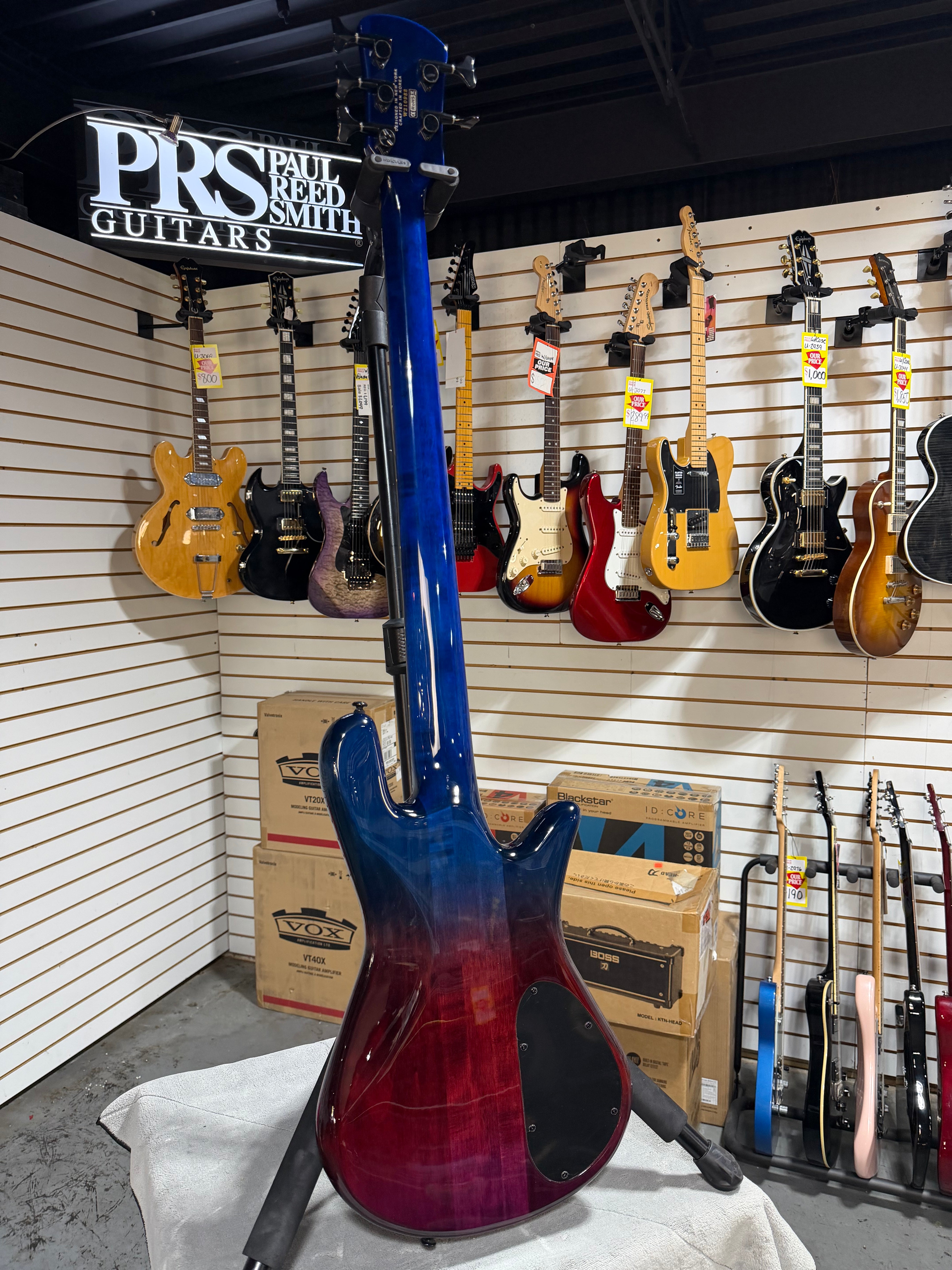Spector NS Ethos 5 Left-Handed Interstellar Gloss