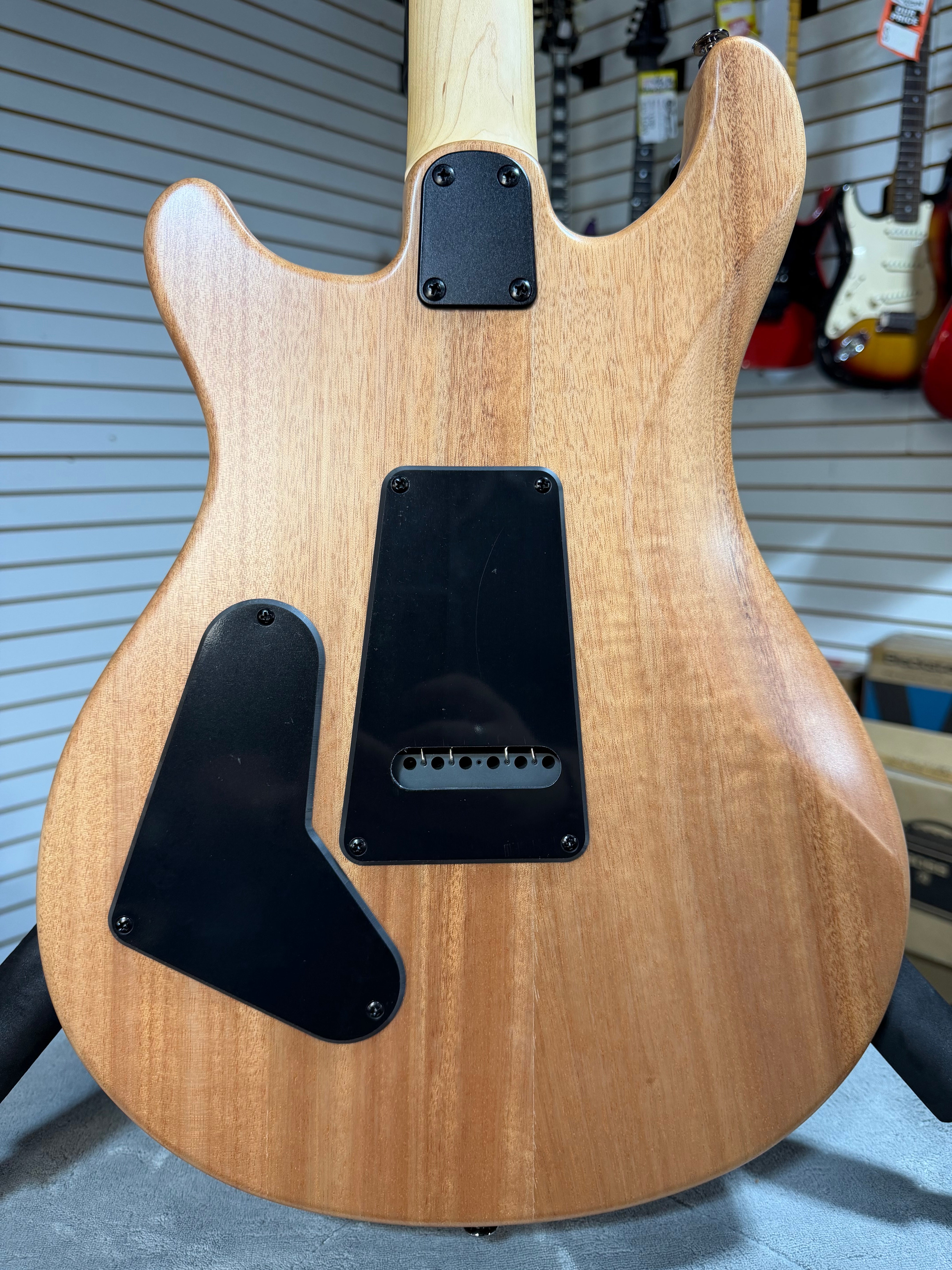 PRS SE CE 24 Satin - Flat Black Top, C&M Exclusive - Black