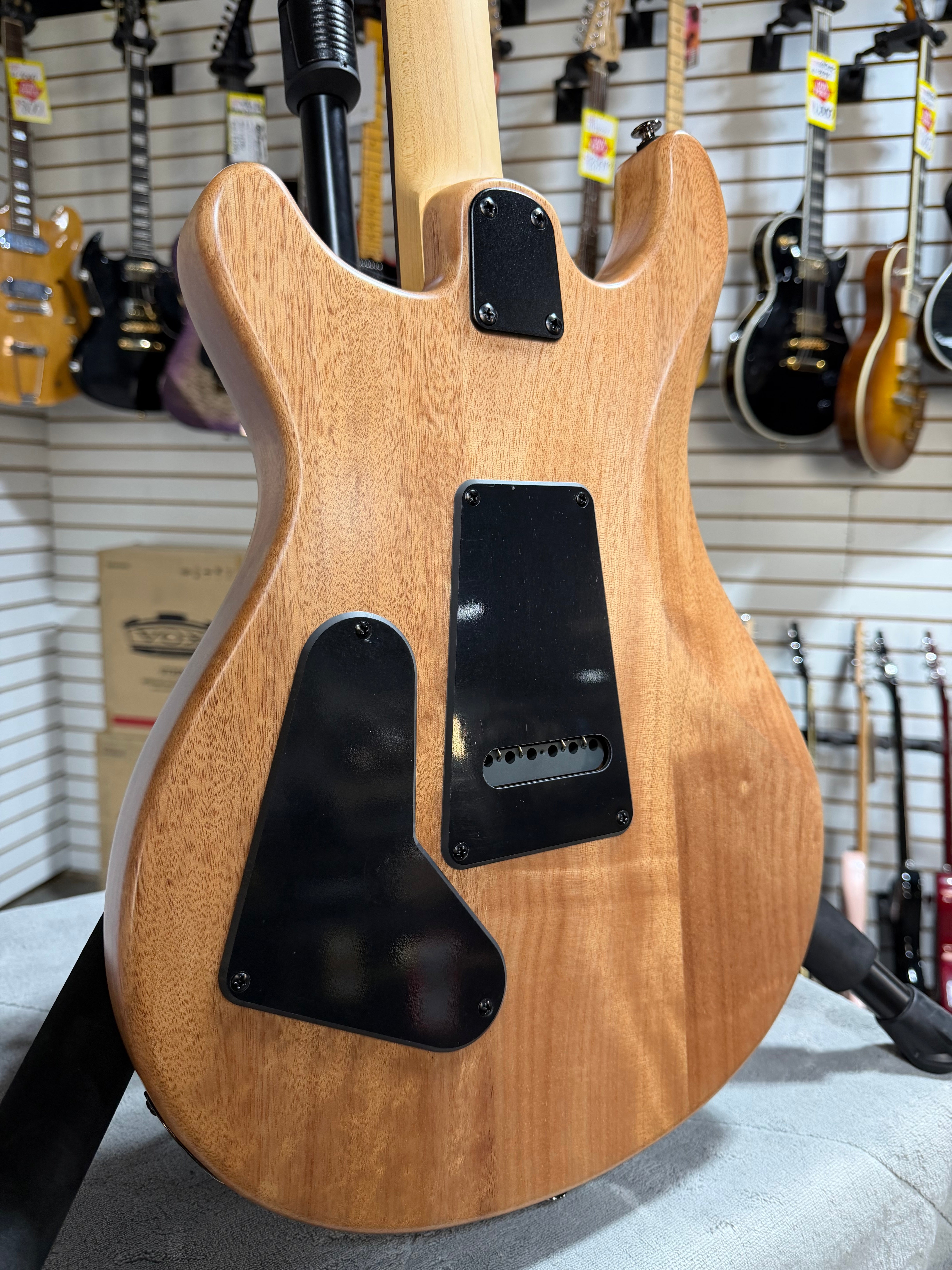 PRS SE CE 24 Satin - Flat Black Top, C&M Exclusive - Black