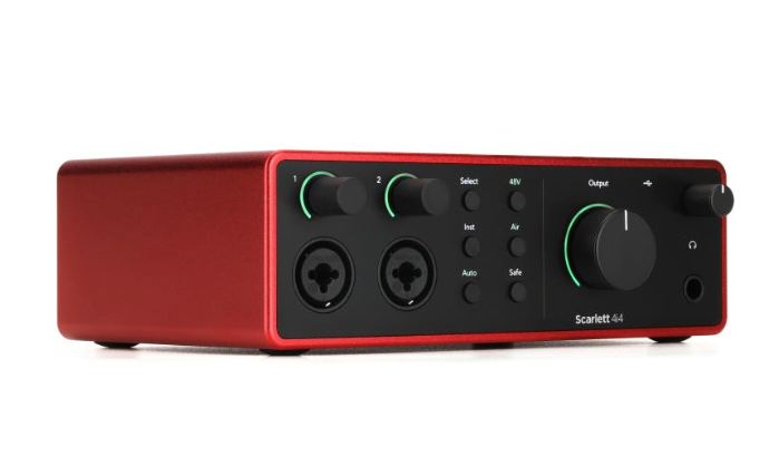 Focusrite Scarlett 4i4 4th Gen USB Audio Interface