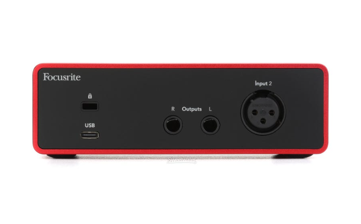 Focusrite Scarlett Solo 4th Gen USB Audio Interface