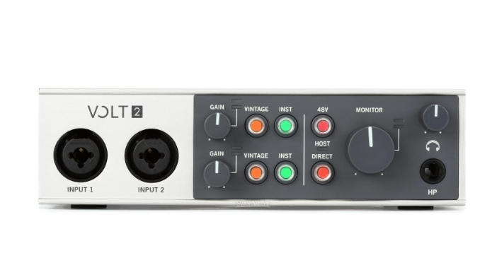 Universal Audio Volt 2 USB Recording Studio