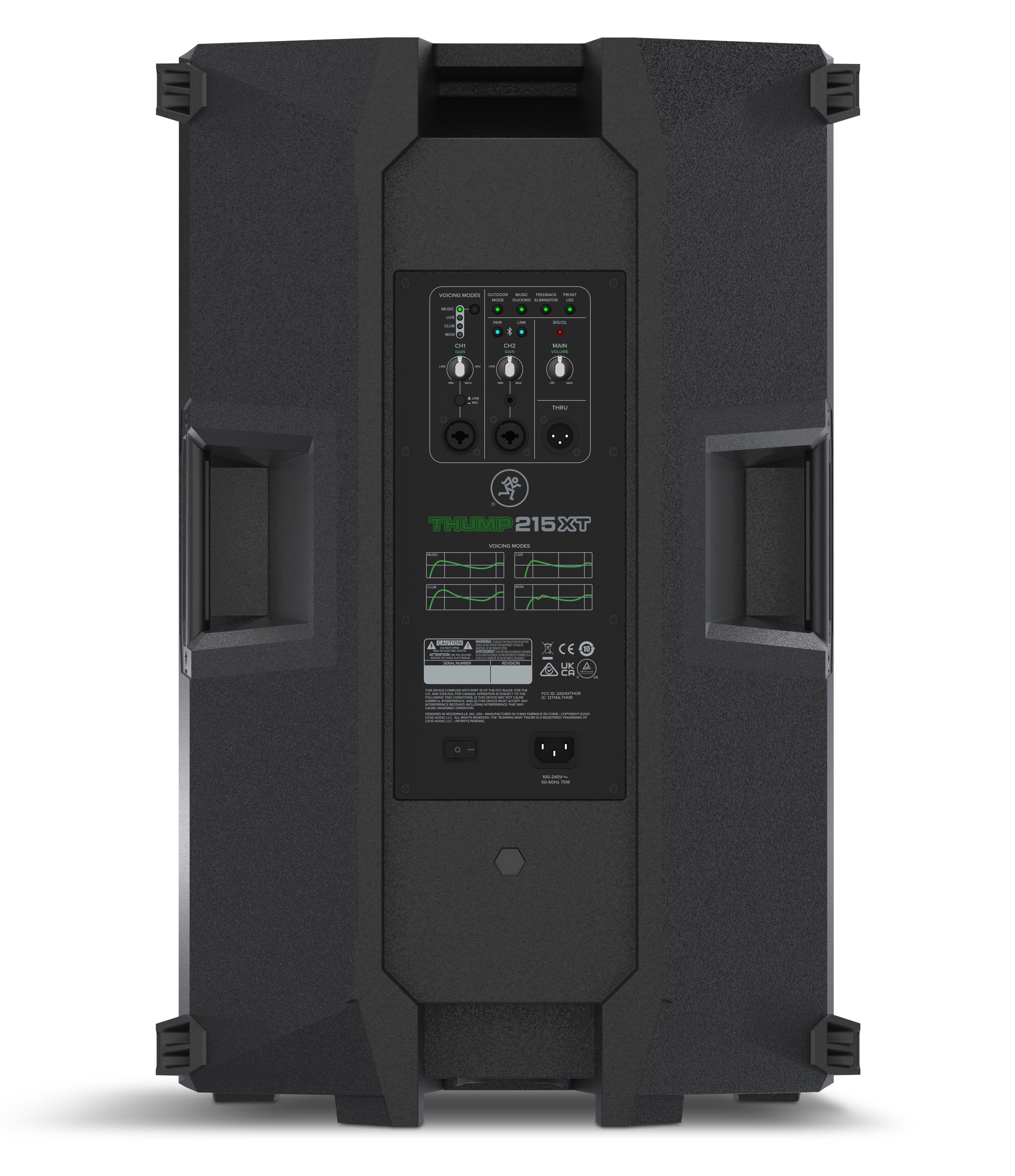 Mackie Thump215XT Enhanced 1400W 15-inch Powered Speaker