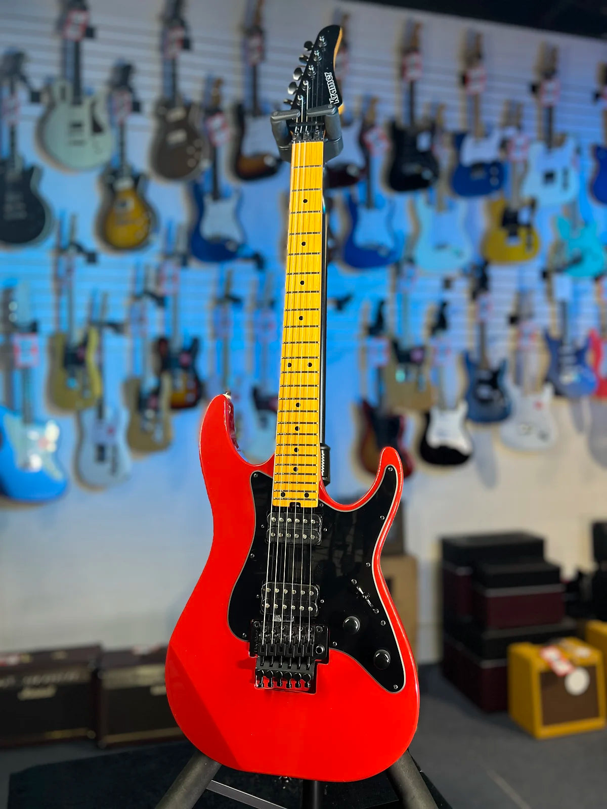 Kramer Volante HHFR 2025 - Defender Red, with Gig Bag, Get Plek'd Free! 447