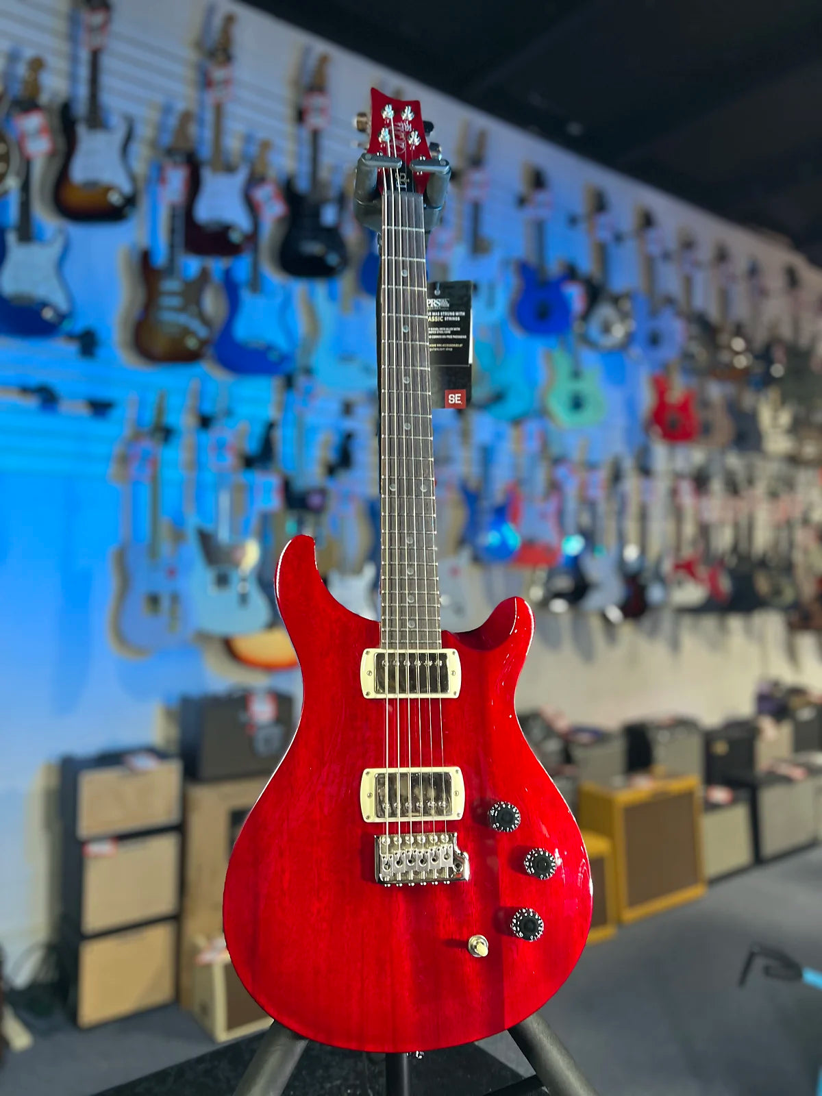PRS SE DGT Standard - Vintage Cherry Get Plek'd FREE! 025