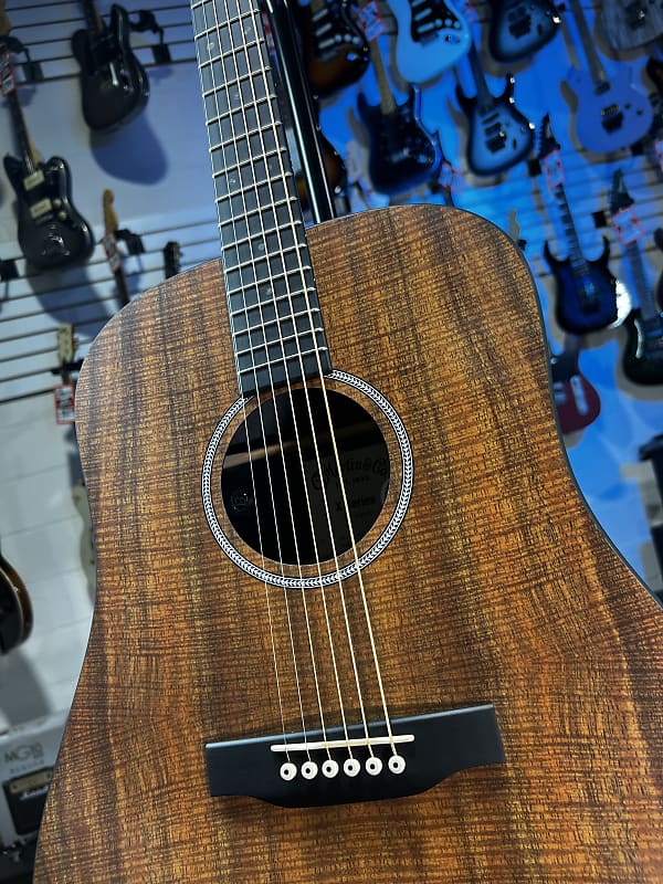 Martin D-X1E Left Handed Koa Acoustic-electric Guitar - Figured Koa Auth Deal Free Ship! 578 GET PLEK’D!