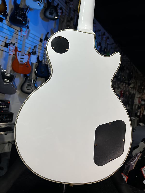 Epiphone Les Paul Custom Left-handed Electric Guitar - Alpine White GET PLEK'D! 769