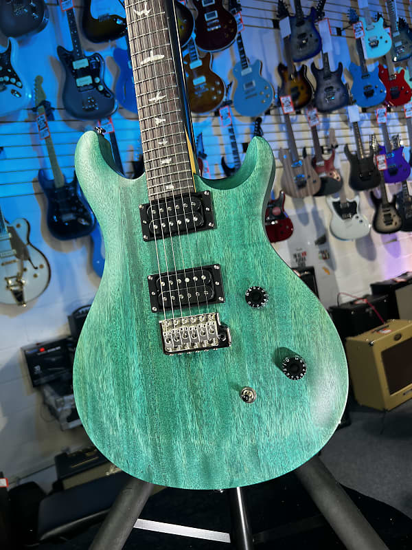 PRS SE CE 24 Standard Satin Electric Guitar- Turquoise Satin Auth Deal Free Ship! 543