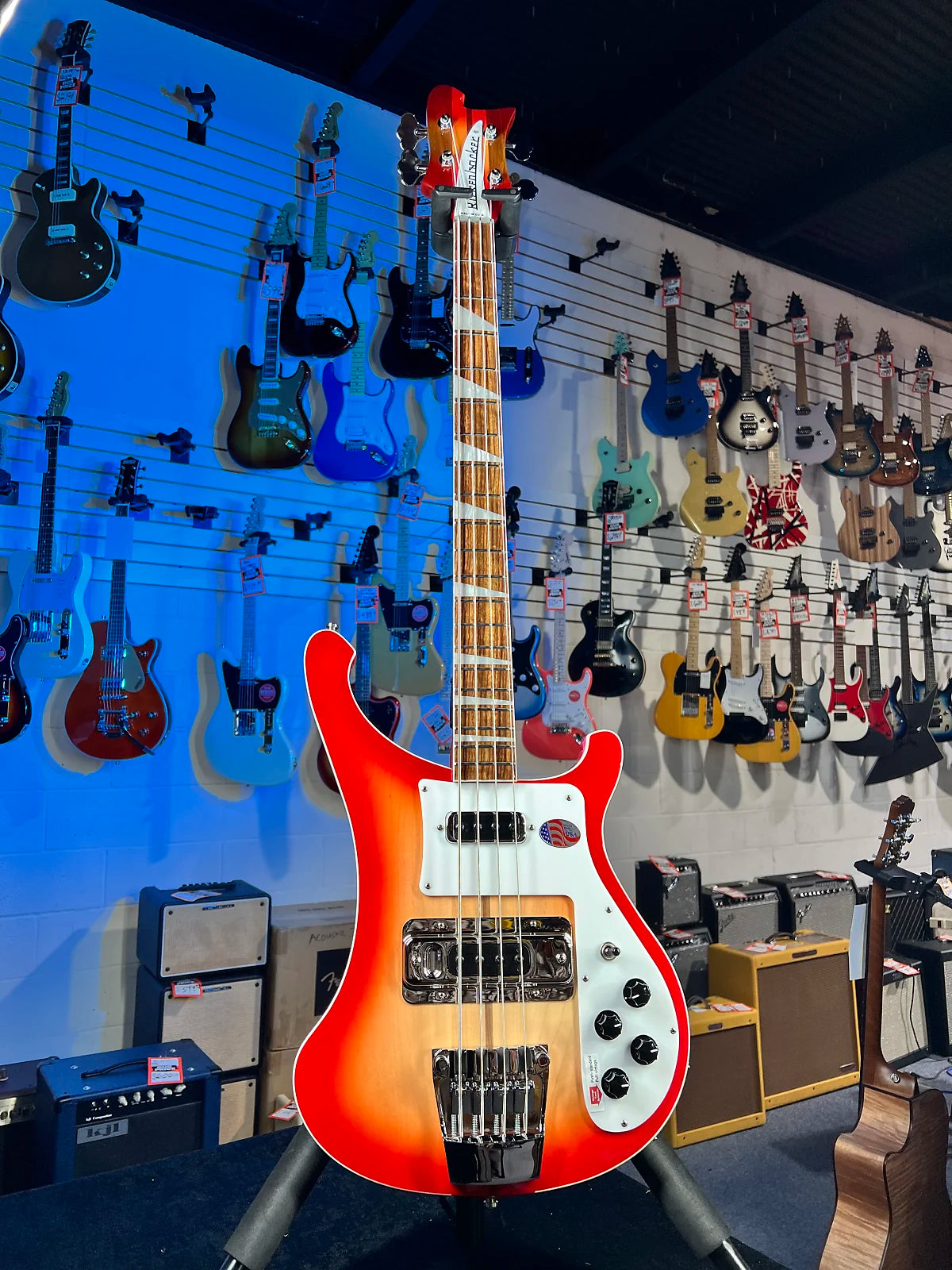 NEW 2025 Rickenbacker 4003FG Fireglo 4-String Bass 4003 | OHSCase 678 Auth Dealer