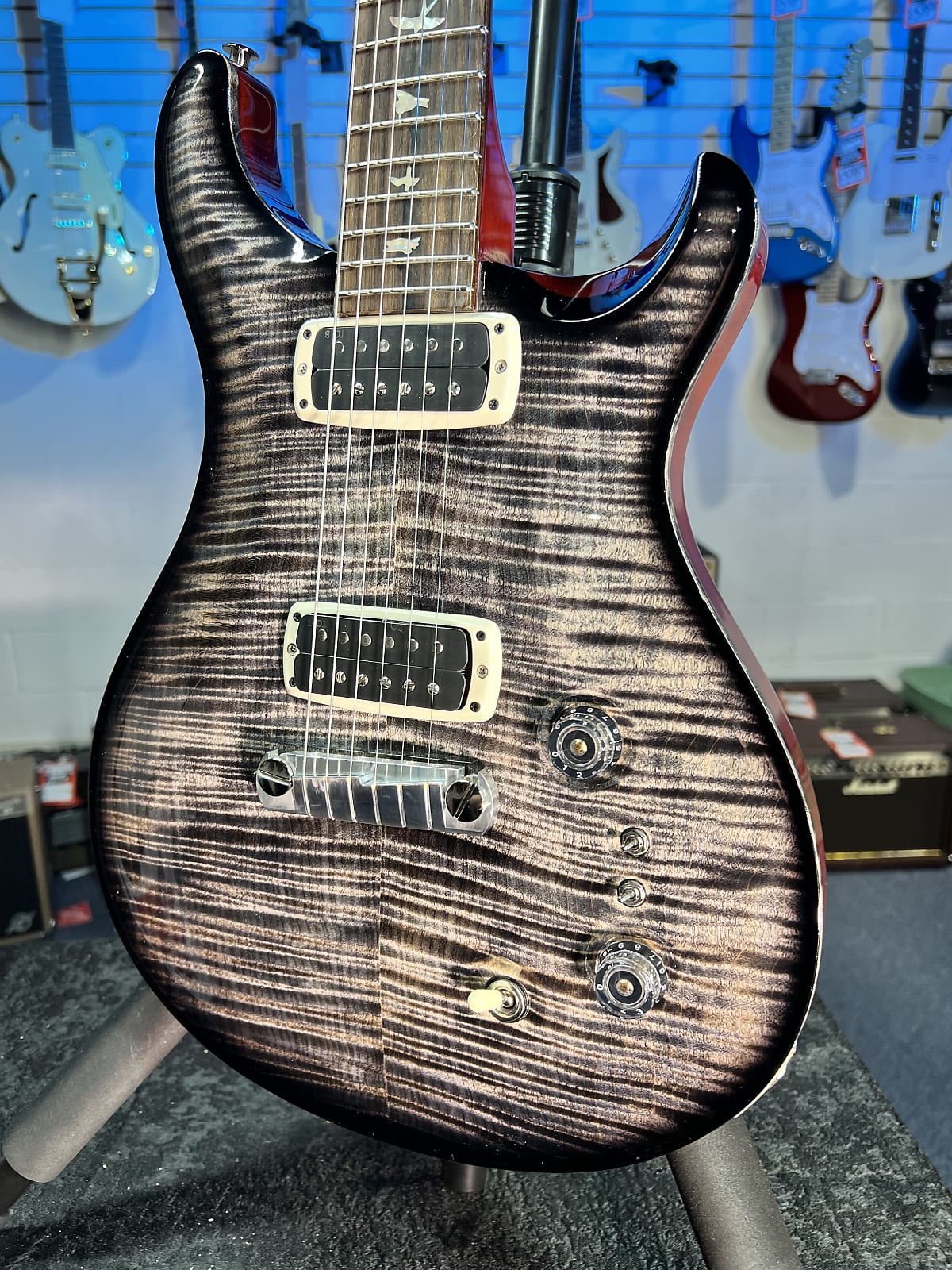 PRS Limited Edition 40th Anniversary Charcoal Phoenix 2025 - / Signature Dealer / Free Ship/ Get Plekd / 729 Charcoal