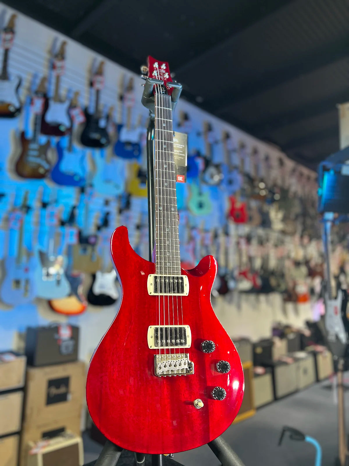 PRS SE DGT Standard - Vintage Cherry Get Plek'd FREE! 025