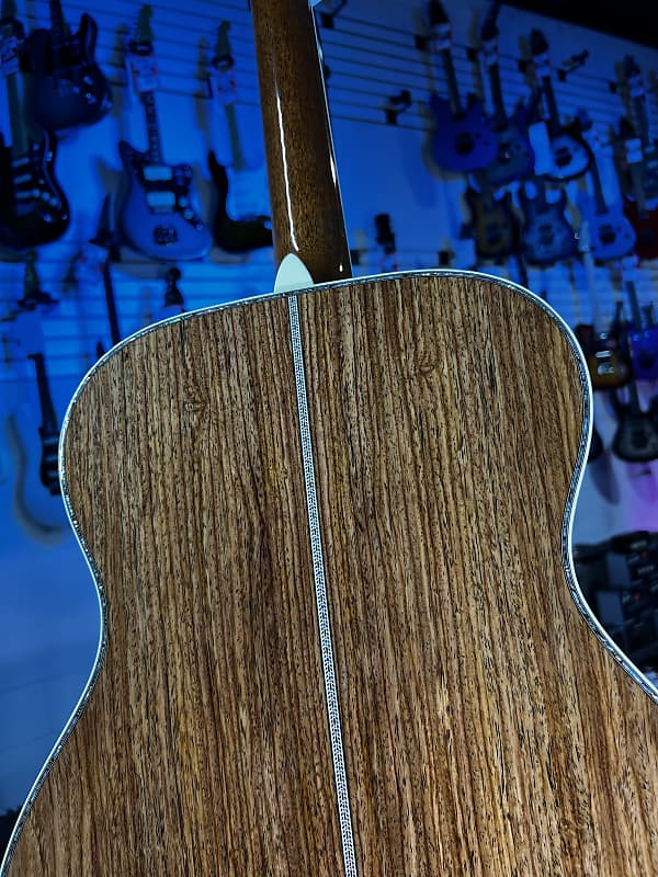 Martin Limited-Edition OM-45 John Mayer Signature Platinum Left Handed Gray Sunburst Auth Deal Free Shipping! 106 GET PLEK’D!