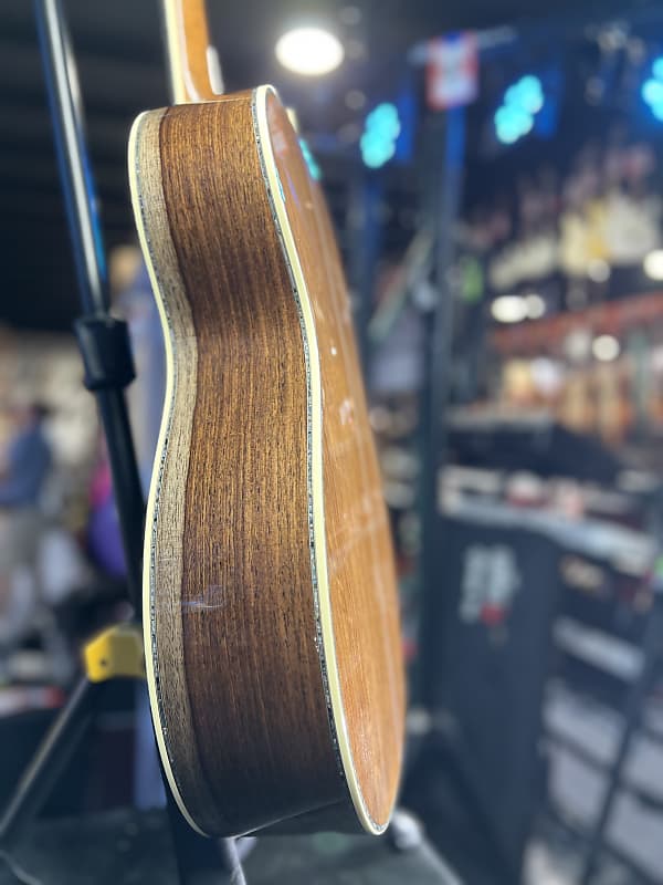 Martin OM-45 John Mayer Platinum Anniversary Acoustic Guitar - Platinum Gray Burst Top with Platinum Gray Toner Back & Sides, Martin Case, Limited Edition, 294