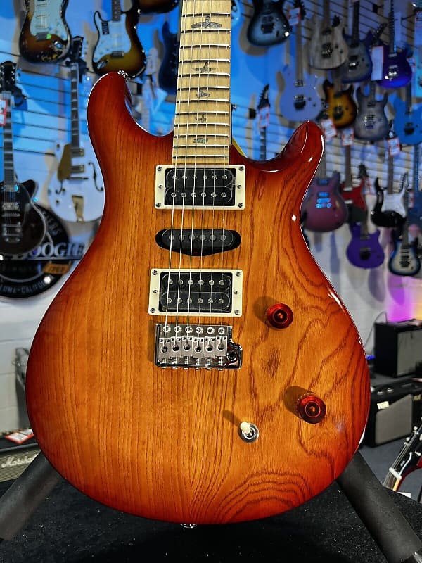 PRS SE Swamp Ash Special Electric Guitar - Vintage Sunburst Authorized Deal! 985