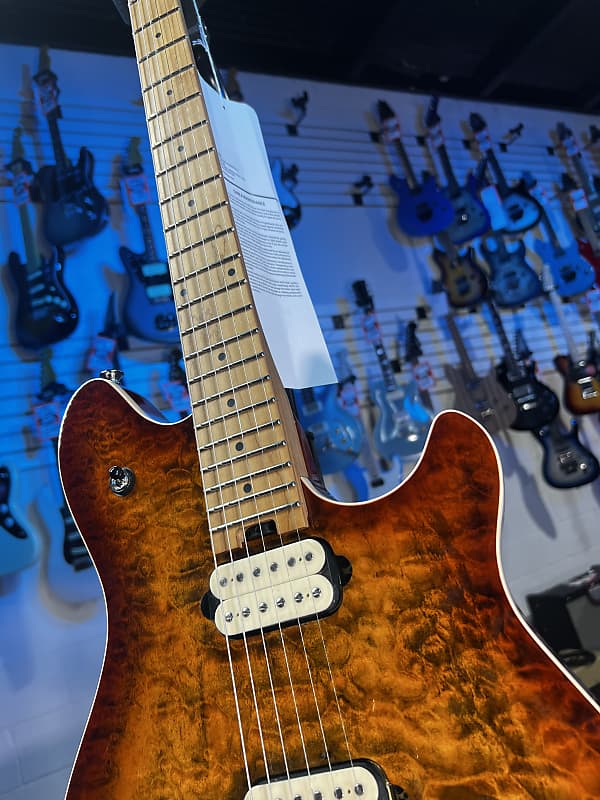EVH Wolfgang Special QM Electric Guitar - Tiger Eye Glow Auth Deal Free Shipping! 193