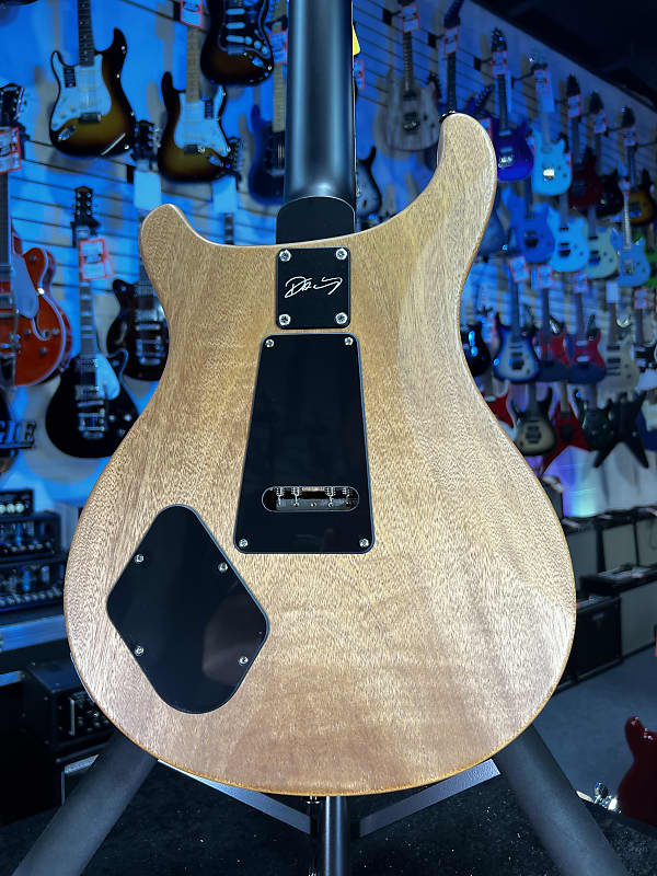 PRS DW CE 24 "Floyd" Electric Guitar - Custom Black Top w Natural Back Authorized Dealer Free Shipping! 104 GET PLEK’D!