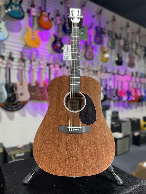 Martin D-10E-01 Road Series - Natural Sapele Authorized Dealer *FREE PLEK WITH PURCHASE* 778