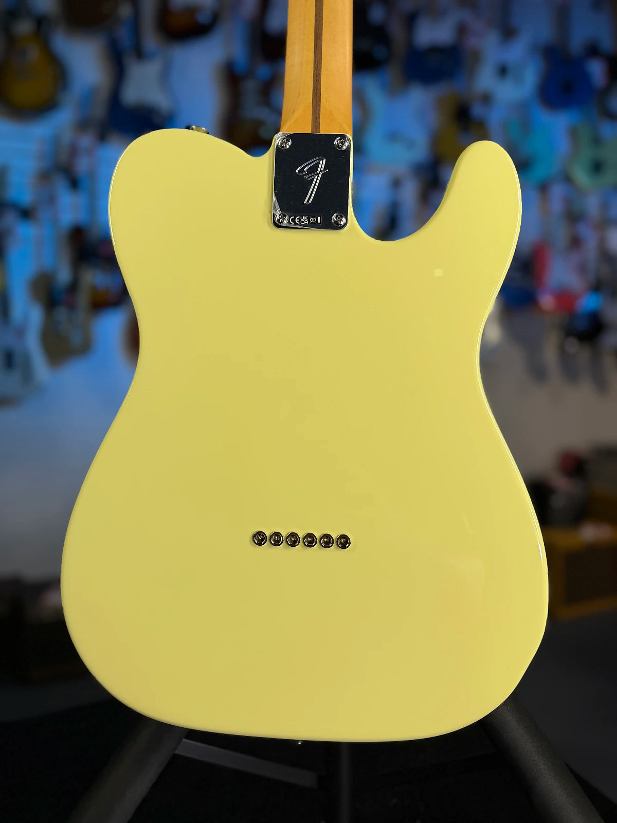 Fender Player II Telecaster Left-handed Electric Guitar - Hialeah Yellow with Maple Fingerboard GET PLEK'D! 286