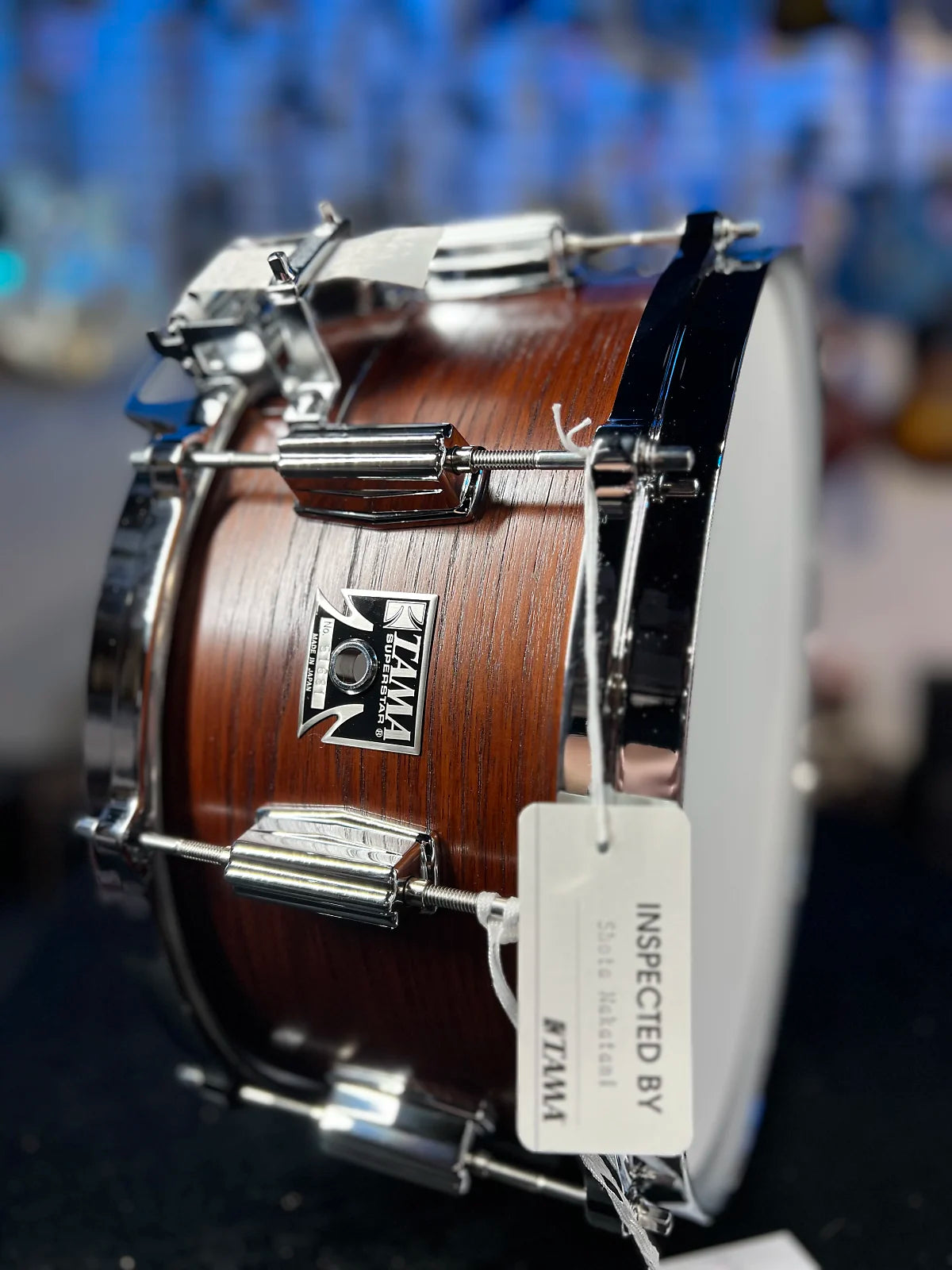Tama 50th Limited Mastercraft Superstar Rosewood Snare Drum 14x6.5, RW256, Auth Dealer, Free Ship, Made In Japan