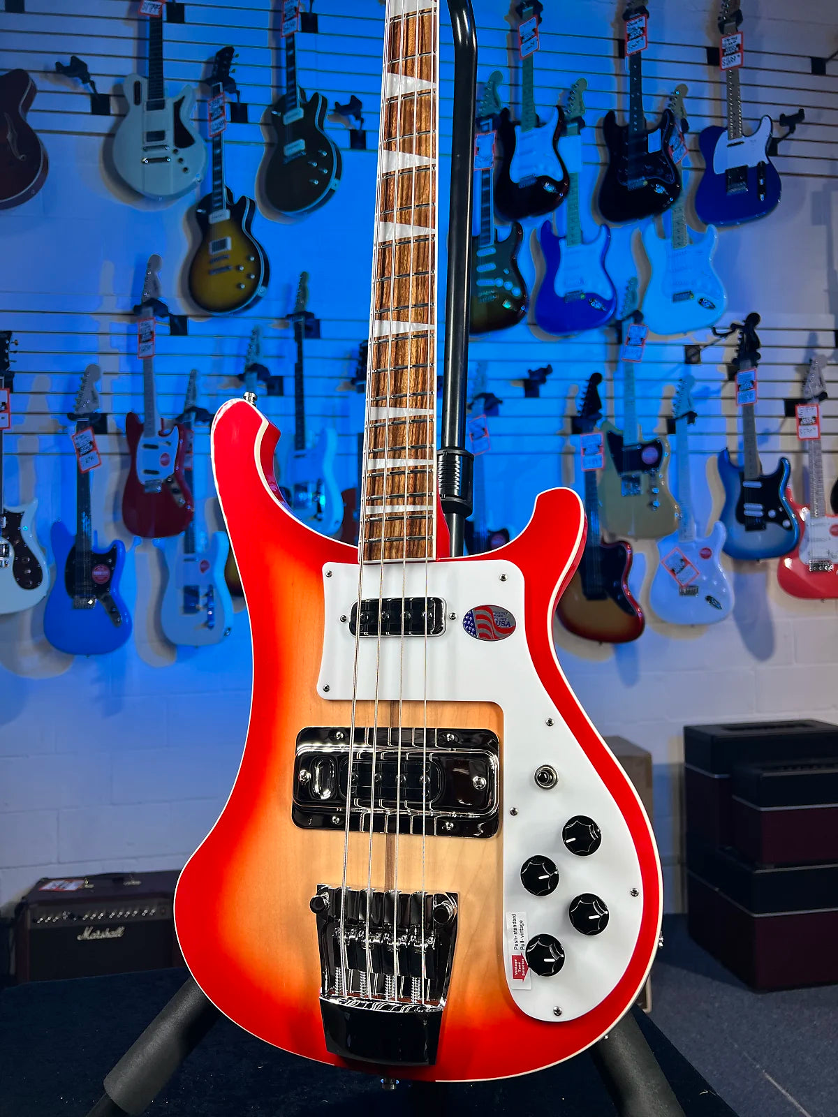NEW 2025 Rickenbacker 4003FG Fireglo 4-String Bass 4003 | OHSCase 678 Auth Dealer