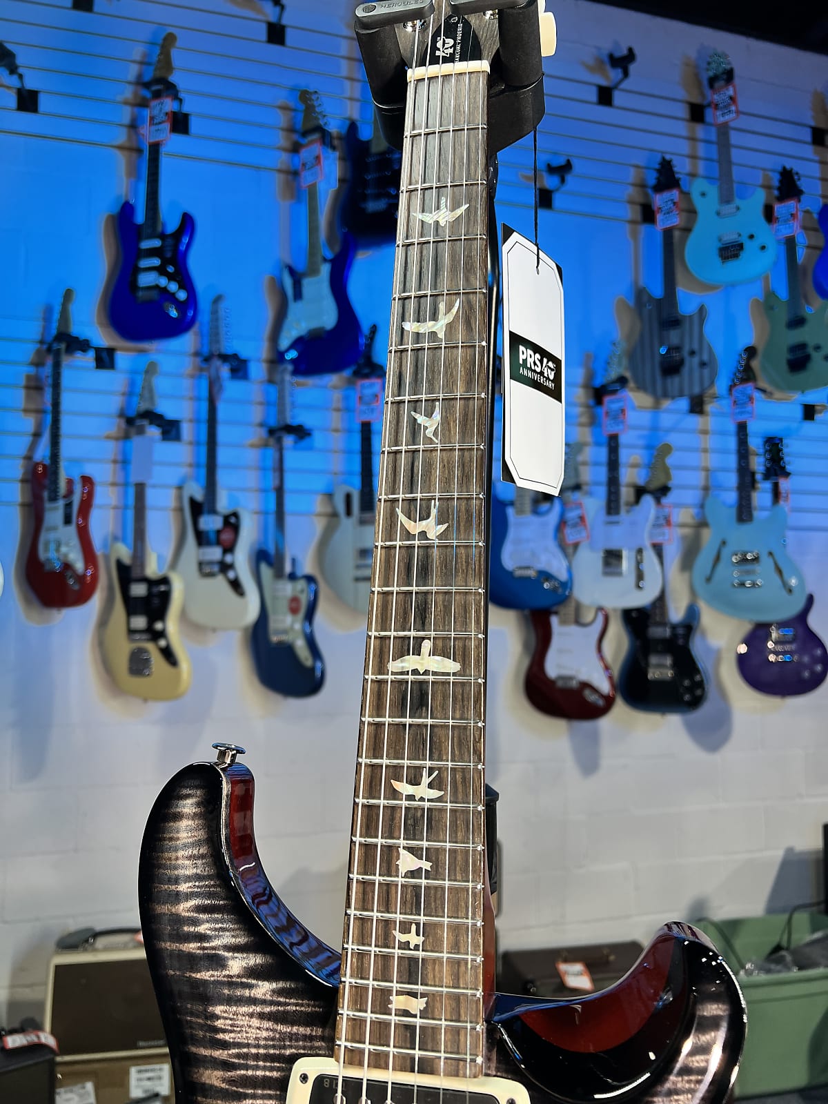 PRS Limited Edition 40th Anniversary Charcoal Phoenix 2025 - / Signature Dealer / Free Ship/ Get Plekd / 729 Charcoal