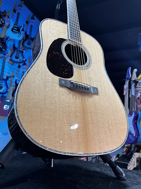 Martin D-42 Modern Deluxe Left Handed Acoustic Guitar - Natural Auth Deal! 149 GET PLEK’D!