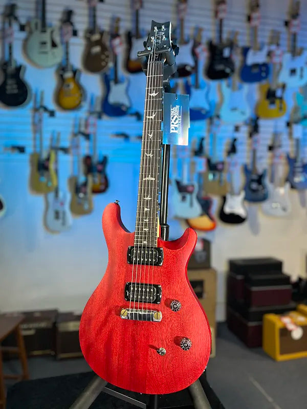 PRS SE CE 24 Standard Stoptail Electric Guitar - Vintage Cherry Get Plek'd FREE! 252
