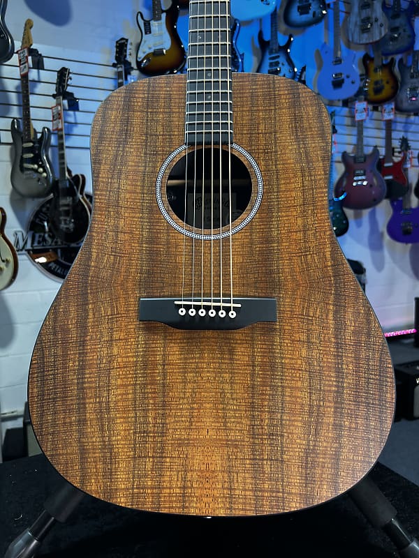 Martin D-X1E Left Handed Koa Acoustic-electric Guitar - Figured Koa Auth Deal Free Ship! 578 GET PLEK’D!