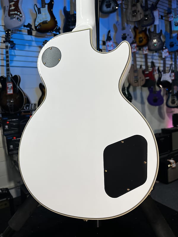Epiphone Les Paul Custom Left-handed Electric Guitar - Alpine White GET PLEK'D! 769