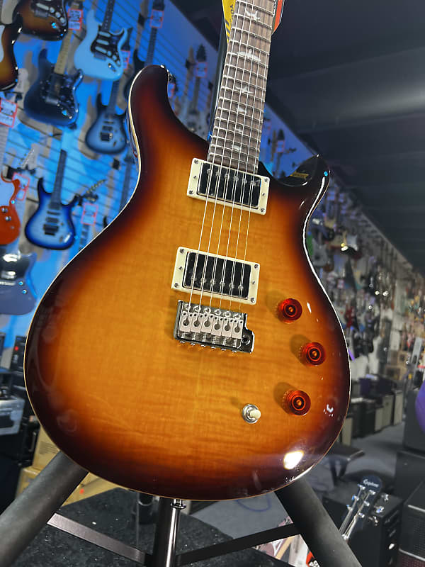 PRS SE DGT David Grissom Signature Solidbody Electric Guitar - McCarty Tobacco Sunburst Auth Deal! 727 GET PLEK’D!