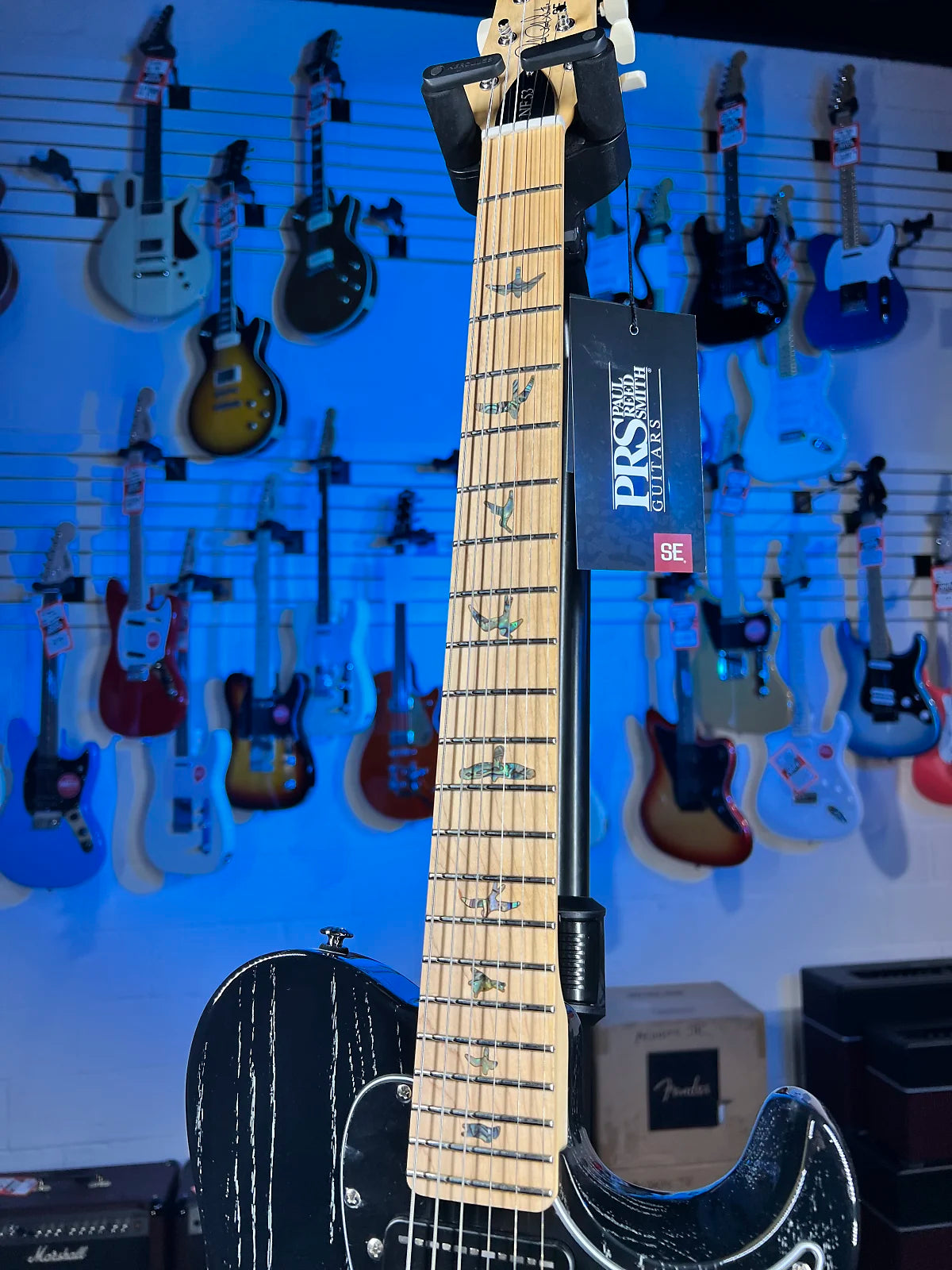 PRS SE NF 53 Electric Guitar - Black Doghair - Signature Dealer GET PLEK'D Free! 639