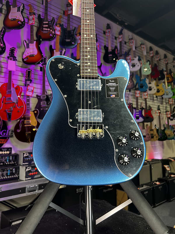 Fender American Professional II Telecaster Deluxe - Dark Night with Rosewood Fingerboard Auth Deal Free Ship #354 GET PLEK’D!