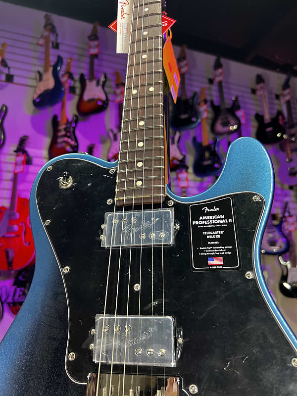 Fender American Professional II Telecaster Deluxe - Dark Night with Rosewood Fingerboard Auth Deal Free Ship #354 GET PLEK’D!