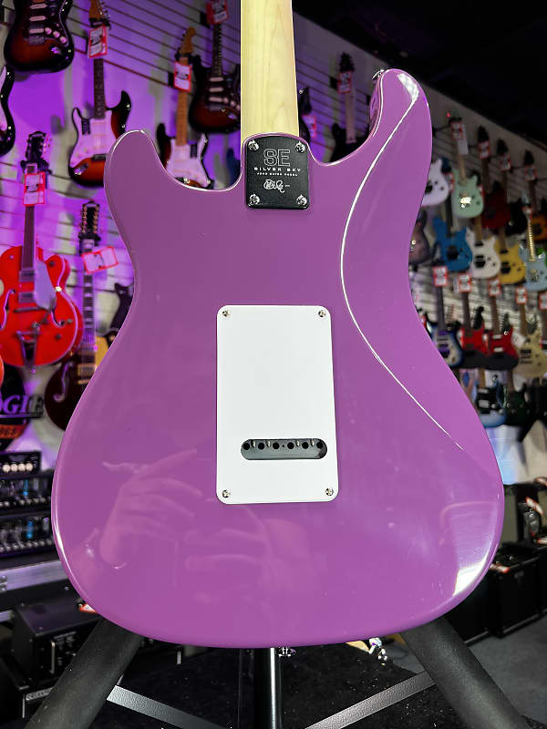 PRS SE Silver Sky Electric Guitar - Summit Purple with Maple Fingerboard Authorized Dealer Free Shipping! 994 GET PLEK’D!