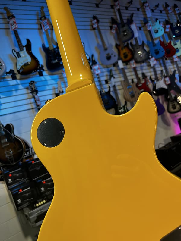 Epiphone Les Paul Special Left-handed Electric Guitar TV Yellow GET PLEK'D! 570