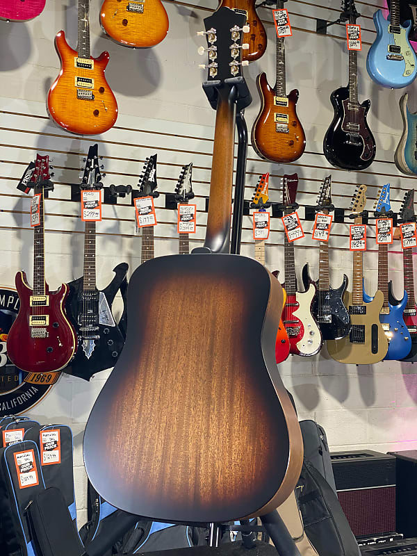 Guild USA D-20 Mahogany Dreadnought Acoustic Vintage Sunburst | OHSC + *FREE PLEK WITH PURCHASE*, PLEK Avail 306