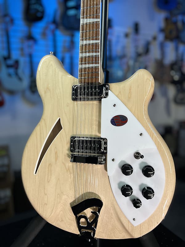 New 2024 Rickenbacker 360/12 12-String 360 Electric, Mapleglo w/ OHSCase and Free Ship 737