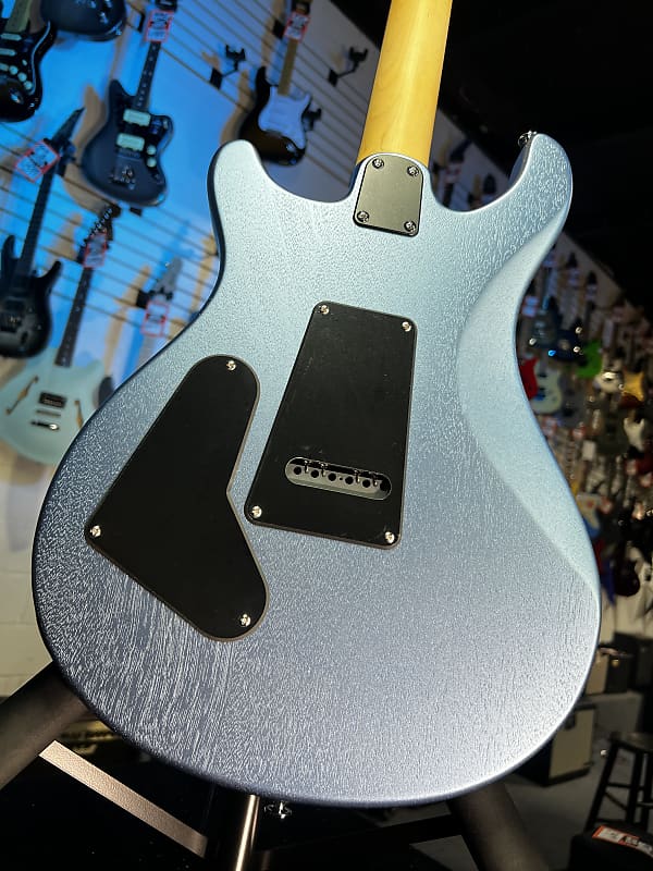PRS SE CE 24 Standard Satin Electric Guitar - Ice Blue Metallic Satin Auth Deal Free Ship! 214 GET PLEK’D!