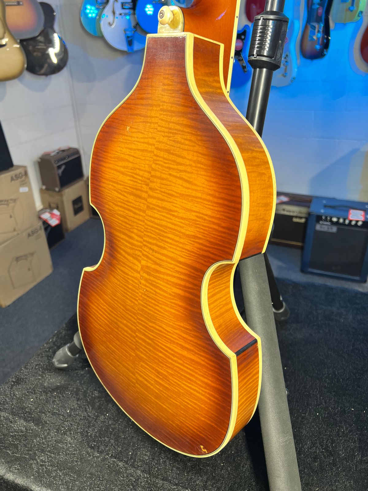 Hofner H500/1-64-0 2025 - Sunburst, Relic, With Hofner Case, 500/1 Vintage, 030